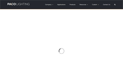 Desktop Screenshot of pacolighting.com